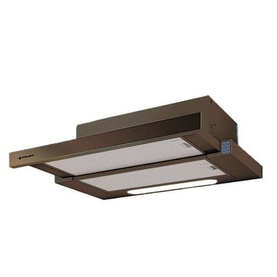 Cooker Hood Sliding Καφε 60cm 115W