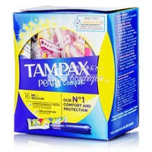 Tampax Pearl Compak REGULAR - Ταμπόν, 16τμχ.