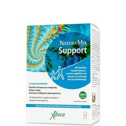 Aboca Natura Mix Support Συμπλήρωμα Διατροφής για Μείωση της Κόπωσης & Καταπόνησης, 20 Φακελίσκοι