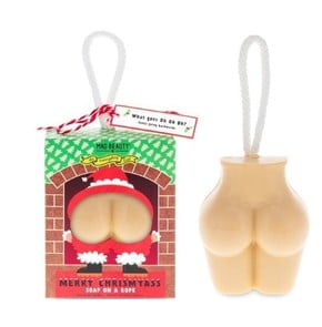 Mad Beauty Naughty List Merry Chrismyass Soap on a