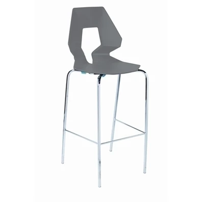 Σκαμπό Bar 46x42x77 Gaber Prodige Γκρι