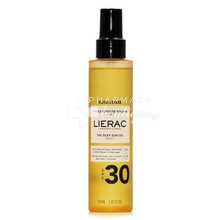 Lierac Sunissime The Silky Sun Oil SPF30 - Μεταξένιο Αντηλιακό Λάδι Σώματος, 150ml