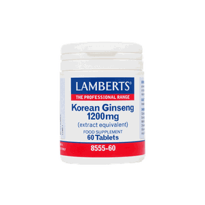 LAMBERTS Korean Ginseng 1.200mg 60 tabs