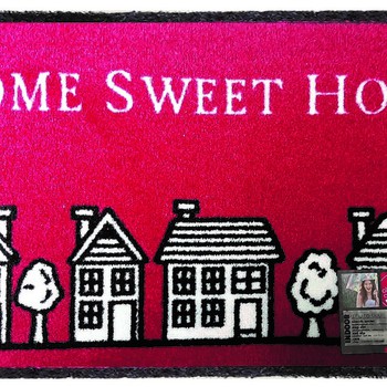 Πατάκι Εισόδου (50x75) Ambiance 791 Home Sweet Home Red Sdim