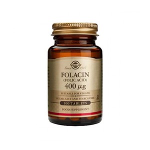 SOLGAR Folacin 400μg 100 tabs
