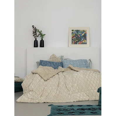 Διακοσμητικη Μαξιλαροθηκη Nadine 50x50 Nadine/2 Cr