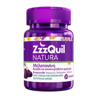 Natura ZzzQuil Συμπλήρωμα Διατροφής Με Μελατονίνη 