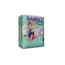 Bambo Nature Ecological Diapers Panties Junior No.6 X.Large 18kg + 18 pieces