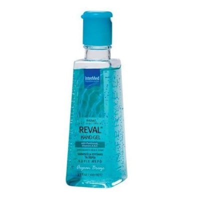 REVAL Plus Aegean Breeze Antiseptic Hand Gel, Αντιβακτηριδιακό Αντισηπτικό Τζελ Χεριών Με Άρωμα Aegean Breeze, 100ml