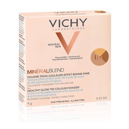 Vichy Mineralblend Healthy Glow Tri-Colour Powder Tan, Τρίχρωμη Πούδρα για Φυσική Λάμψη 9gr