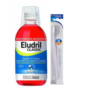 Eludril Classic Mouthwash-Στοματικό Διάλυμα, 500ml