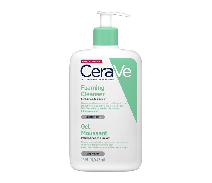 CERAVE FOAMING CLEANSER (NORMAL TO OILY SKIN) 473ML