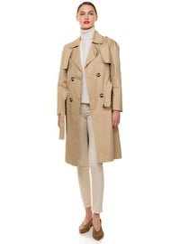 Trench coat with matching belt 