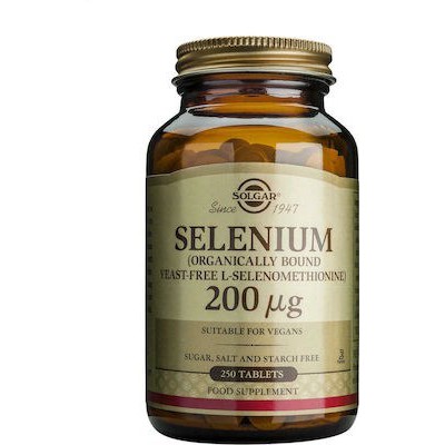 Solgar Selenium 200mg 250tabs