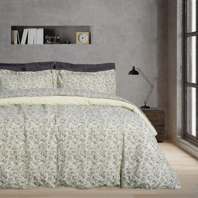 Das Home σετ Παπλωματοθηκη Υπερδιπλη Daily 3004 Bl
