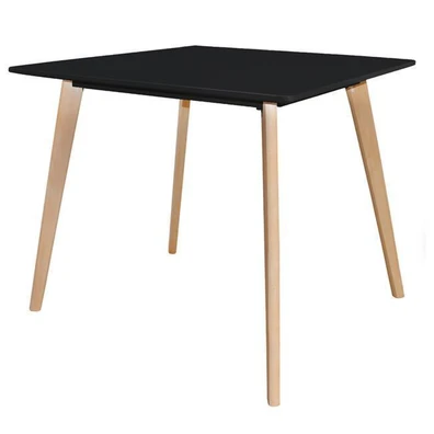Table MDF 80x80cm Black ΖWW Martin 