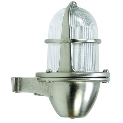 Brass Wall Light Chrome Matt Height:18cm Ε27 Ip64 