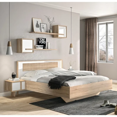 Curtys Κρεβάτι διπλό 172x204εκ. (για στρώμα 160x20