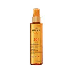 Nuxe Sun Tanning Oil High Protection SPF30 Λάδι Μα