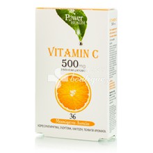 Power Health Vitamin C 500mg, 36 μασ. δισκία