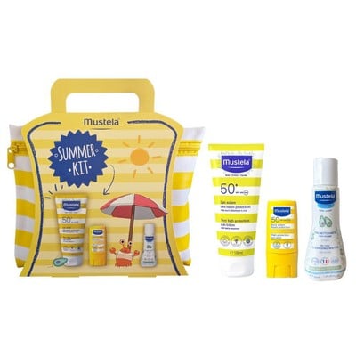 Mustela Summer Kit with Body & Face Sun Lotion SPF