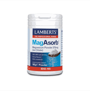  Lamberts Mag Asorb Magnesium Powder 375mg Υψηλής 