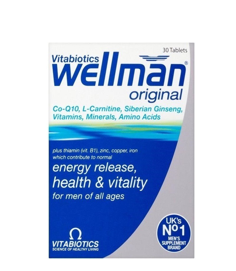 Vitabiotics Vitabiotics Wellman Original 30 Capsules