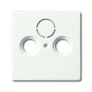 TV/RD/SAT Socket Plate 3 Outputs White 1743-884 46