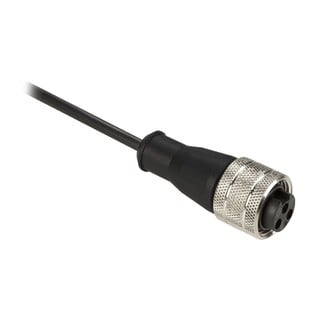 Pre Wired Connectors Straight Female 3P XZCP1865L2