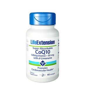 Life Extension Super Absorbable Co Q10 with D-Limo