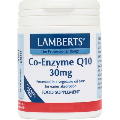 LAMBERTS Co-Enzyme Q10 30mg 30caps