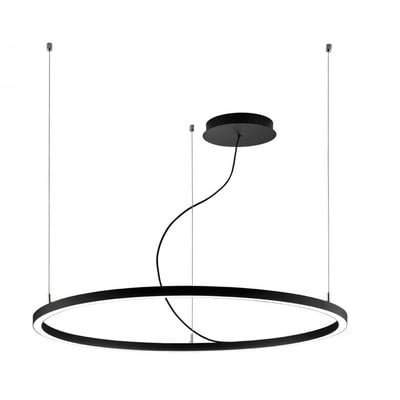 Pendant Black Led Light Verdi 61W 4000K 4100Lm