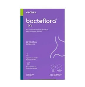 Olonea Bacteflora PPI Probiotics, 30 Caps