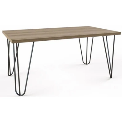 Τραπέζι Τραπεζαρίας Μελαμίνη 160x90x75cm Alfa Set 