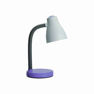 Desk Lamp E27 White with Violet Base Viola 6036
