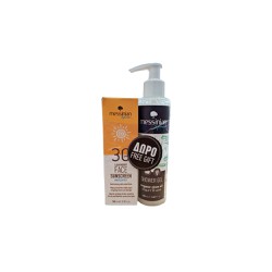 Messinian Spa Promo Face Sunscreen SPF30 Matte Effect 50ml + Δώρο Messinian Spa Shower Gel Yogurt Aloe Αφρόλουτρο Με Γιαούρτι Και Αλόη 150ml
