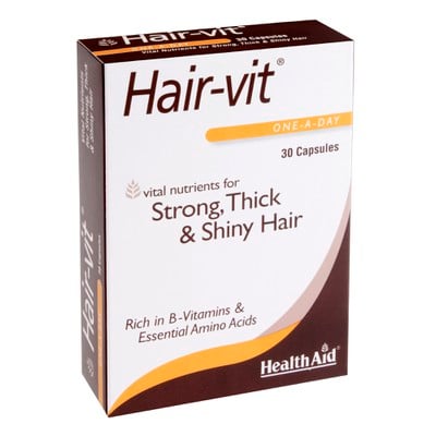 Health Aid Hair-Vit 30 Κάψουλες