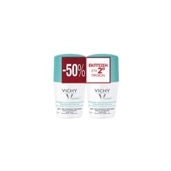 Vichy Promo (-50% On 2nd Product) Deodorant Roll-On Deodorant Care 2x50ml