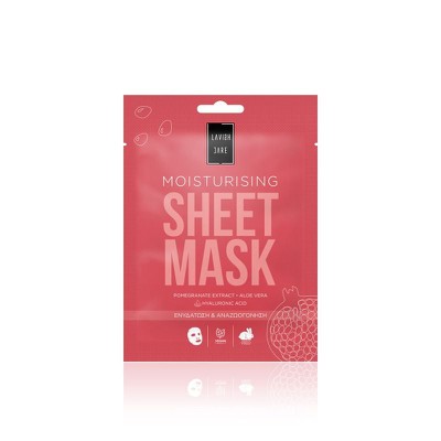 LAVISH CARE Sheet Mask Moisturising Rich me Μάσκα Προσώπου Για Ενυδάτωση 25g (Red)