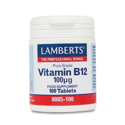 Lamberts B12 100mg 100tabs