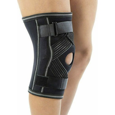  ANATOMIC HELP Cross Knee Support With Metal Supports 3026 Black
