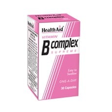 Health Aid B Complex Supreme Συμπλήρωμα Διατροφής 
