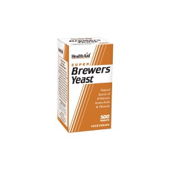 Health Aid Super Brewers Yeast 500tabs