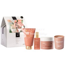 Panthenol Extra Σετ Gift Away Spa Bare Skin - Superfood Body Mousse, 230ml & Eau de Toilette, 50ml & 3in1 Cleanser, 200ml & Hapiness Soy Candle - Κερί, 170gr