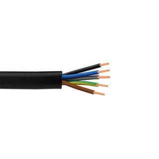 Flexible Cable 5x0.50 Black (H05VV-F)