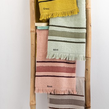 Σετ Πετσέτες 3 Τεμαχίων (30x50, 50x90, 70x140) Nepal Grass Towel Collection Palamaiki
