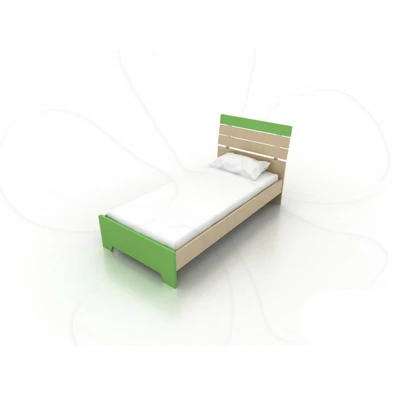 Wooden Single Bed 