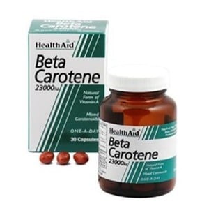 Health Aid Beta Carotene 23000iu  Φυσική Προβιταμί