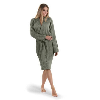 Μπουρνούζι Supreme Khaki Small + Πουγκί Καλλυντικώ