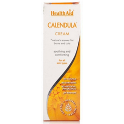 Health Aid Calendula Cream Kαταπραϋντική Kρέμα για Eγκαύματα 75ml